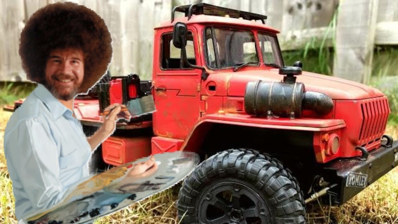 Scale Model Weathering for Beginners - WPL B36 - Easy Weathering Techniques Bob Ross edition