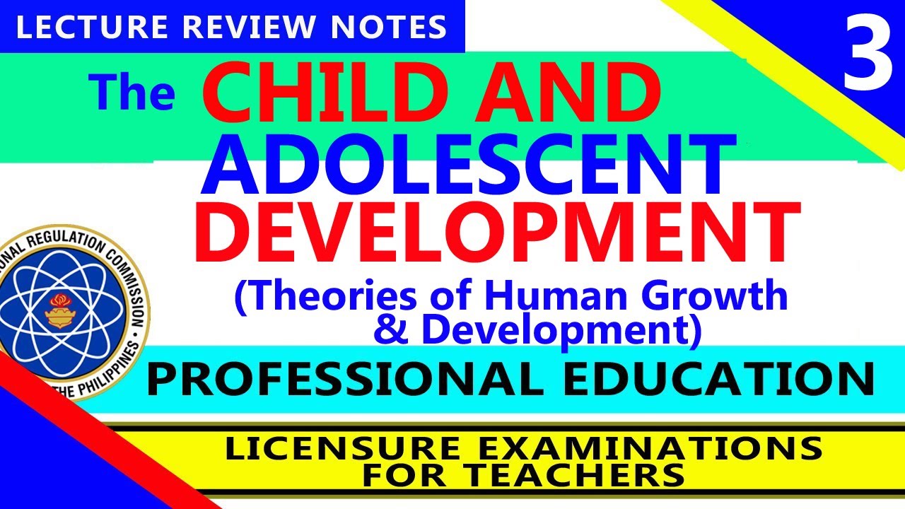 Theories of Human Growth & Development | The Child and Adolescent Learners