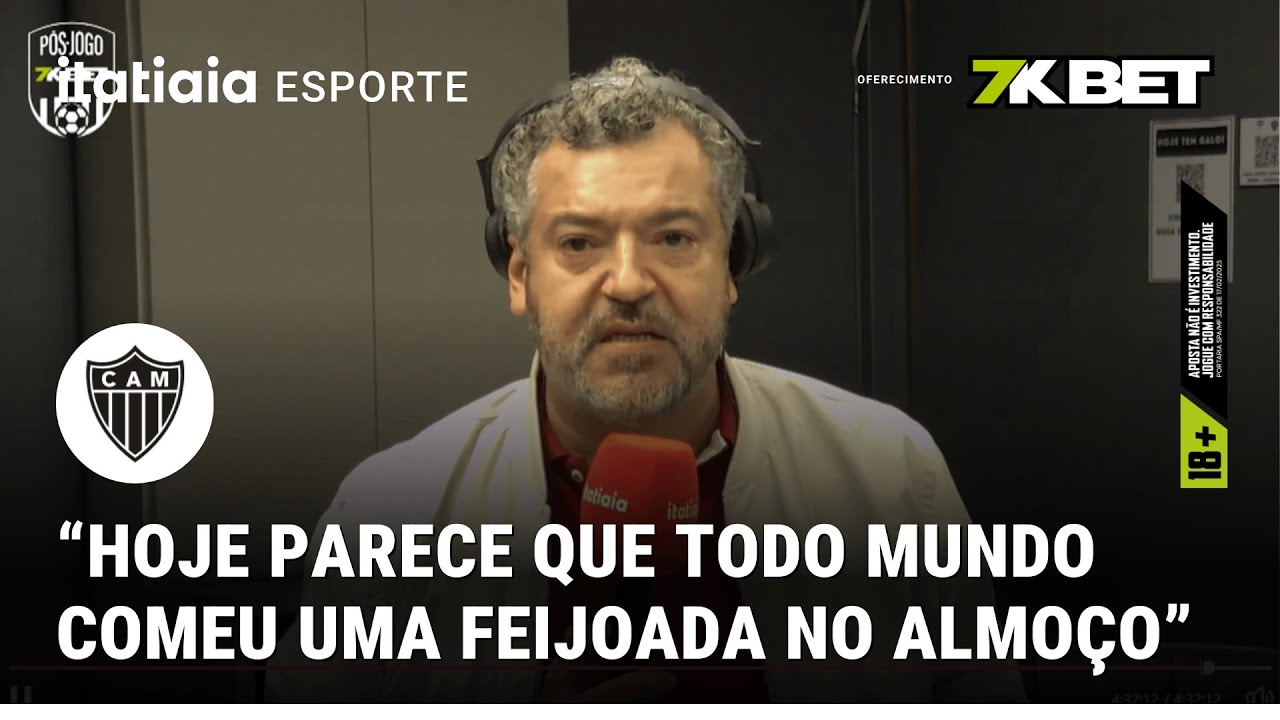 CAIXA FALA SOBRE TROPEÇO DO ATLÉTICO EM CASA E DESABAFA SOBRE SITUÇÃO NO MINEIRO