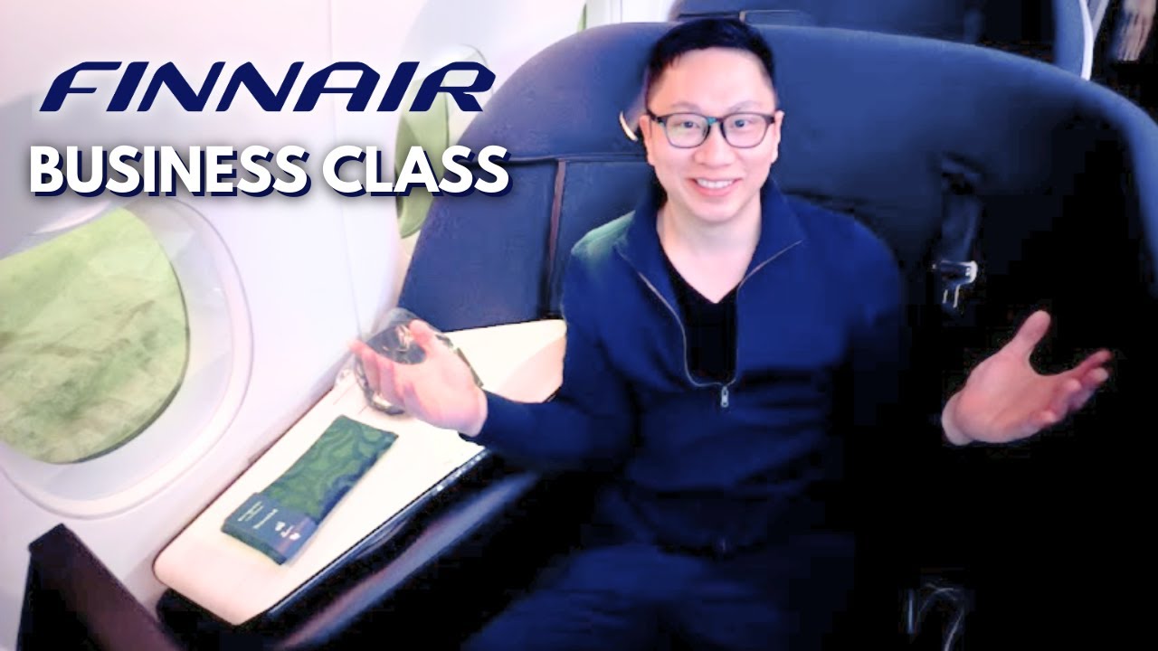 12 Hours in Finnair Business Class  ‍✈️ Helsinki to Seoul AirLounge Review