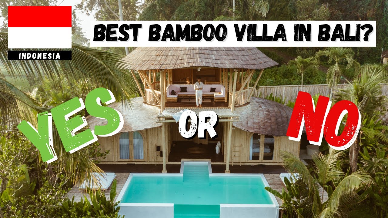 Most BEAUTIFUL and LUXURY BAMBOO RESORT in Bali