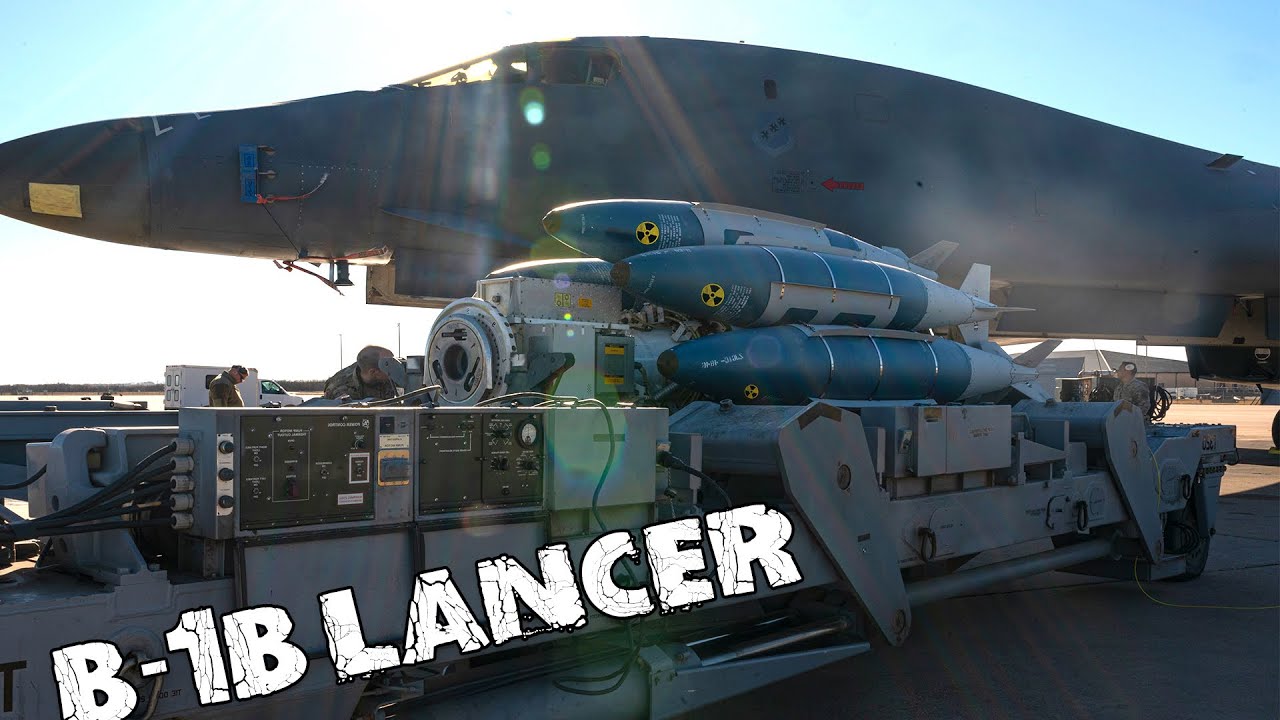 The US Installed Powerful Cruise Missiles On Giant B-1B Lancer Bombers