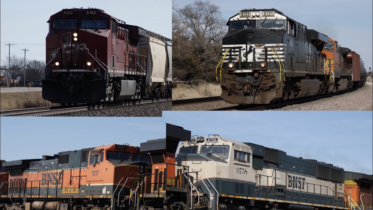 Executive Macs, foreign power H1s and much more ￼on BNSF’s southern transcon. 