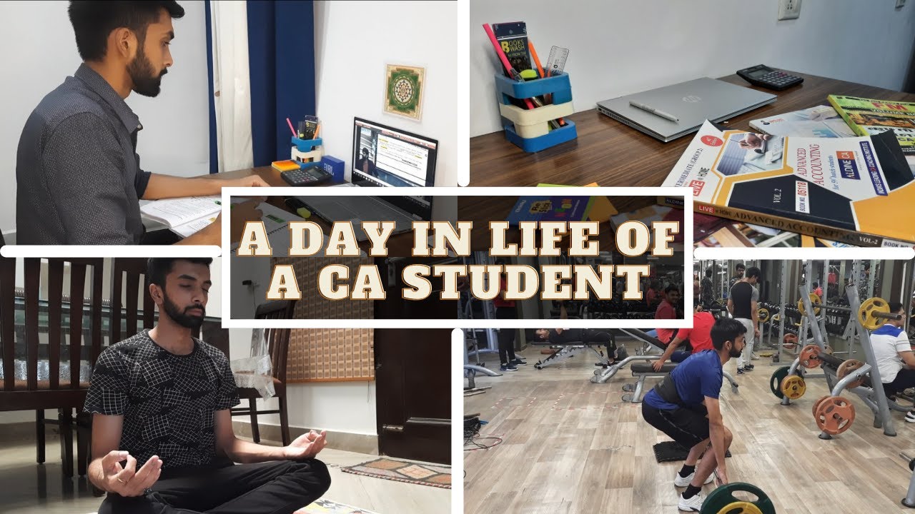 A Day in life of a CA Student | CA Intermediate student | My daily routine| Aryyaman Jain 