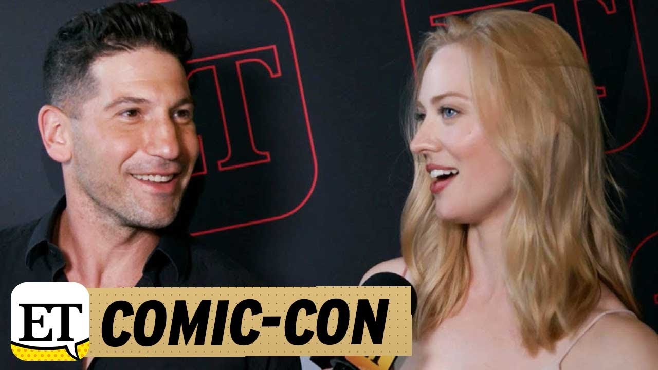 Comic-Con 2017: 'Punisher' Stars Jon Bernthal and Deborah Ann Woll Talk 'Daredevil' Spinoff!