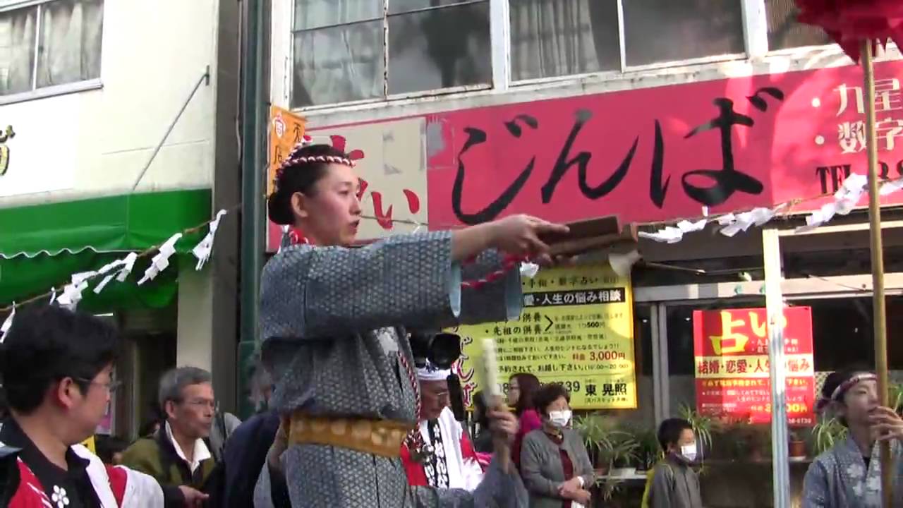天神おんな神輿   防府天満宮   山口県防府市
