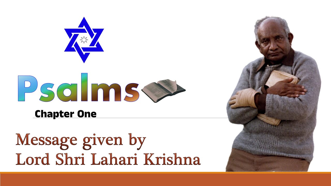 Psalms Ch. One.  சங்கீதம் முதல் அத்தியாயம்.  కీర్తన మొదటి అధ్యాయం.