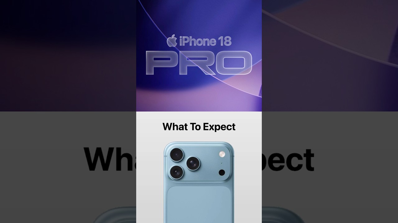 We just got our first leaks for the iPhone 18 Pro! Will you upgrade? Renders: Apple Hub #iphone18