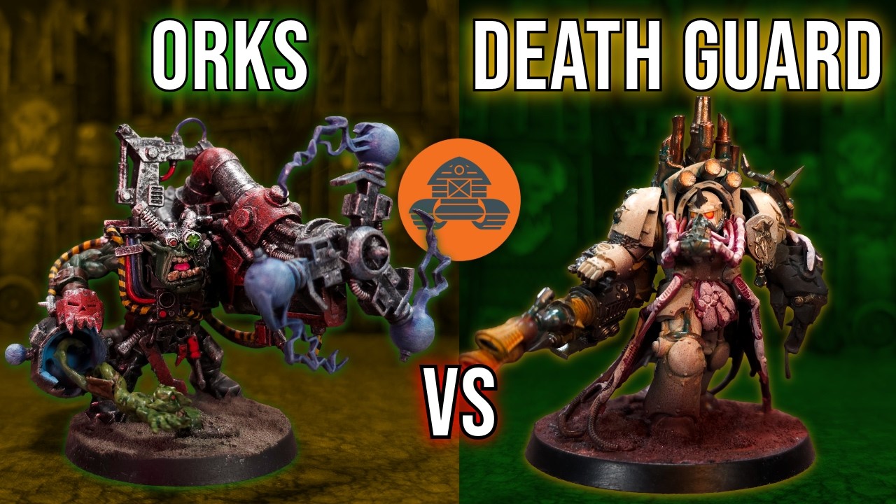 Orks vs Death Guard | 11th Edition Warhammer 40k Battle Report