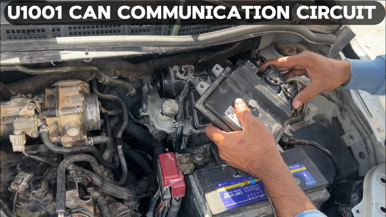 U1001 Can Communication Circuit || Security Light Still On|| RPM Not Working