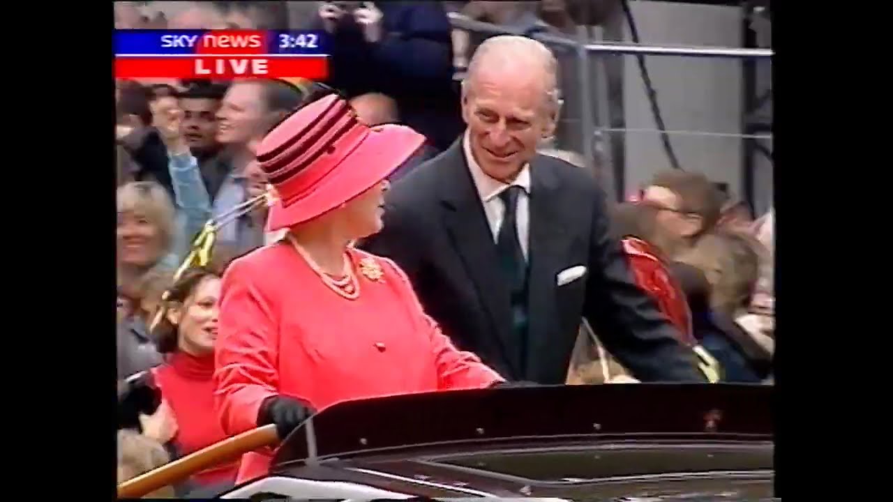 Queen Elizabeth II's Golden Jubilee - Sky News - 4th June 2002 (2)