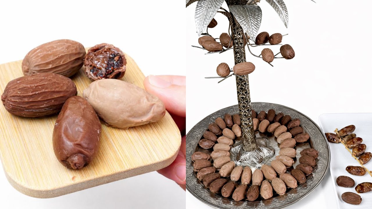 حصري 2026 🔥 شوكولاطة الجزائر 🇩🇿 شوكولاطة تمر بحشو صحي | مشروع مربح لأول مرة في العالم