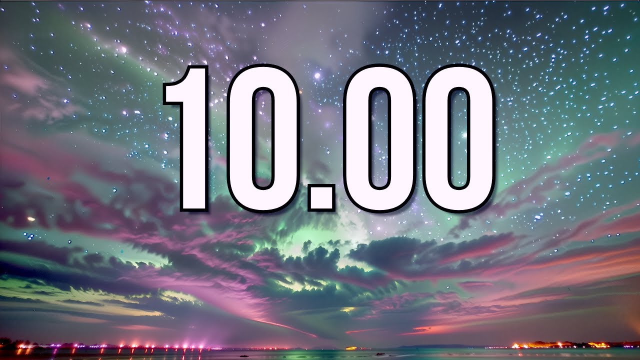 10 Minute Aurora Timer for Focus and Deep Work