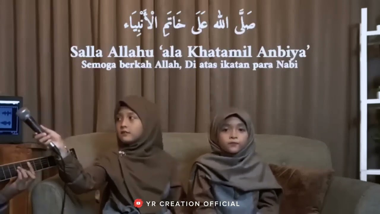Ya man swallayta be kullil ambia in beautiful little babies sound.....