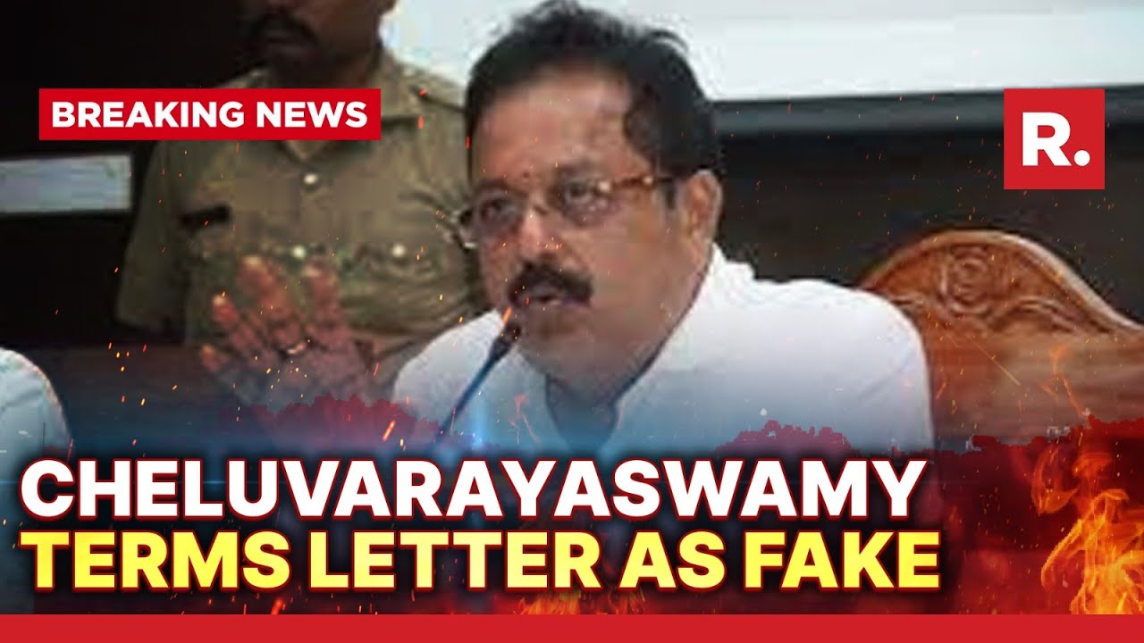 Karnataka Guv Seeks Probe Into Graft Allegations Against Agriculture Minister