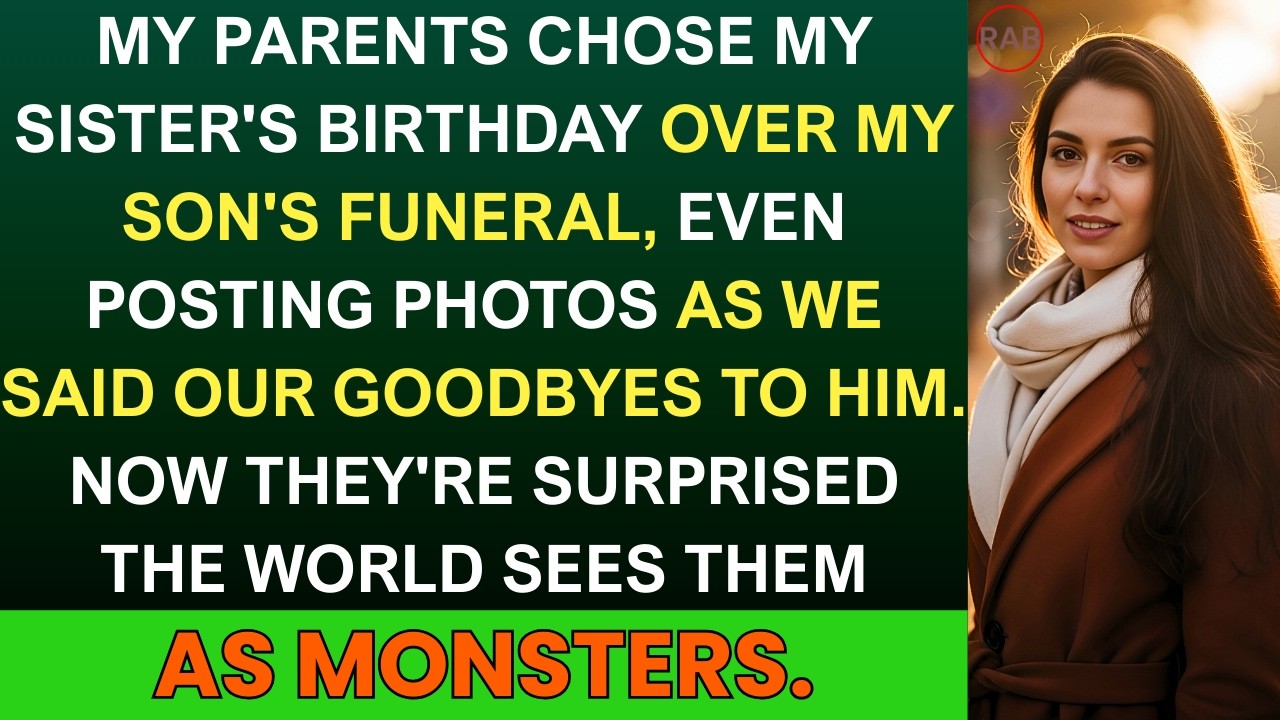 My Parents Chose My Sister’s Birthday Party Over My Son’s Funeral… Then Posted Smiling Photos