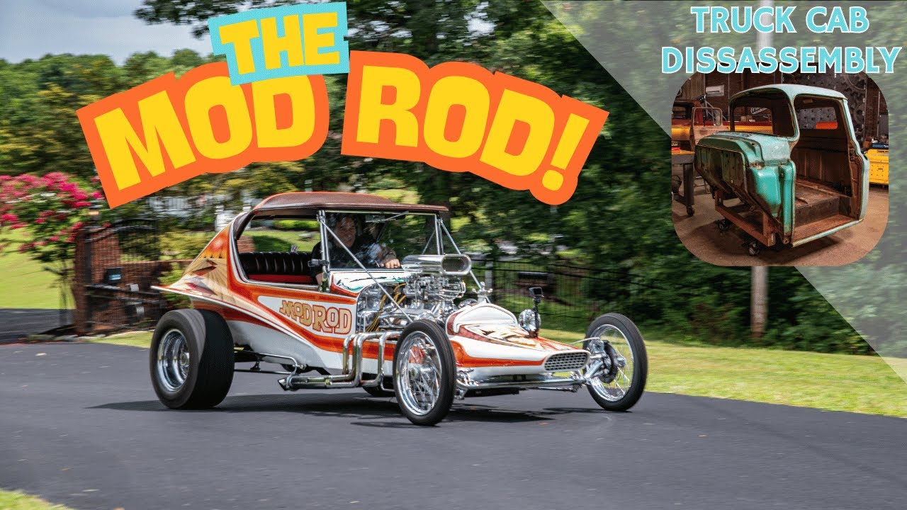 Дикий шоу-кар 70-х THE MOD ROD + Как разобрать кабину грузовика — Gearz S19 E10 Стейси Дэвид
