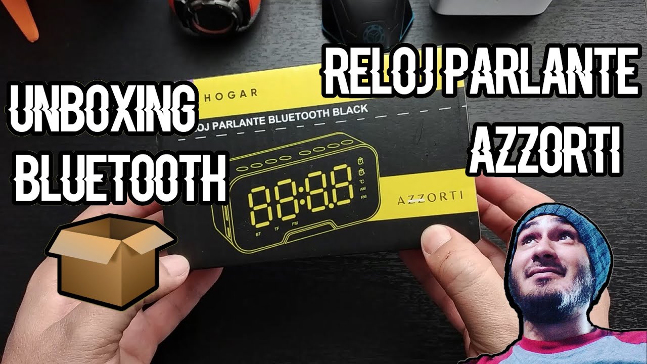 UNBOXING RELOJ PARLANTE BLUETOOTH AZZORTI 👍😎