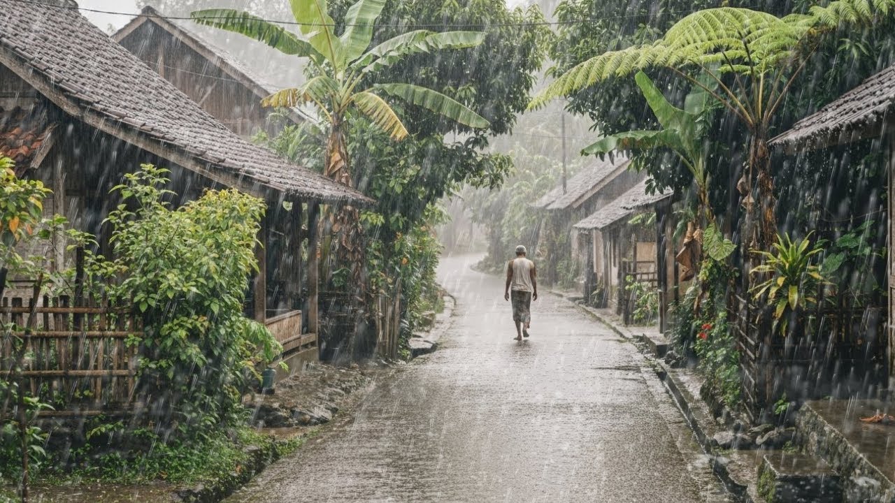 Insanely Powerful Thunderstorm ⚡ Heavy Rain Sounds for Instant Sleep