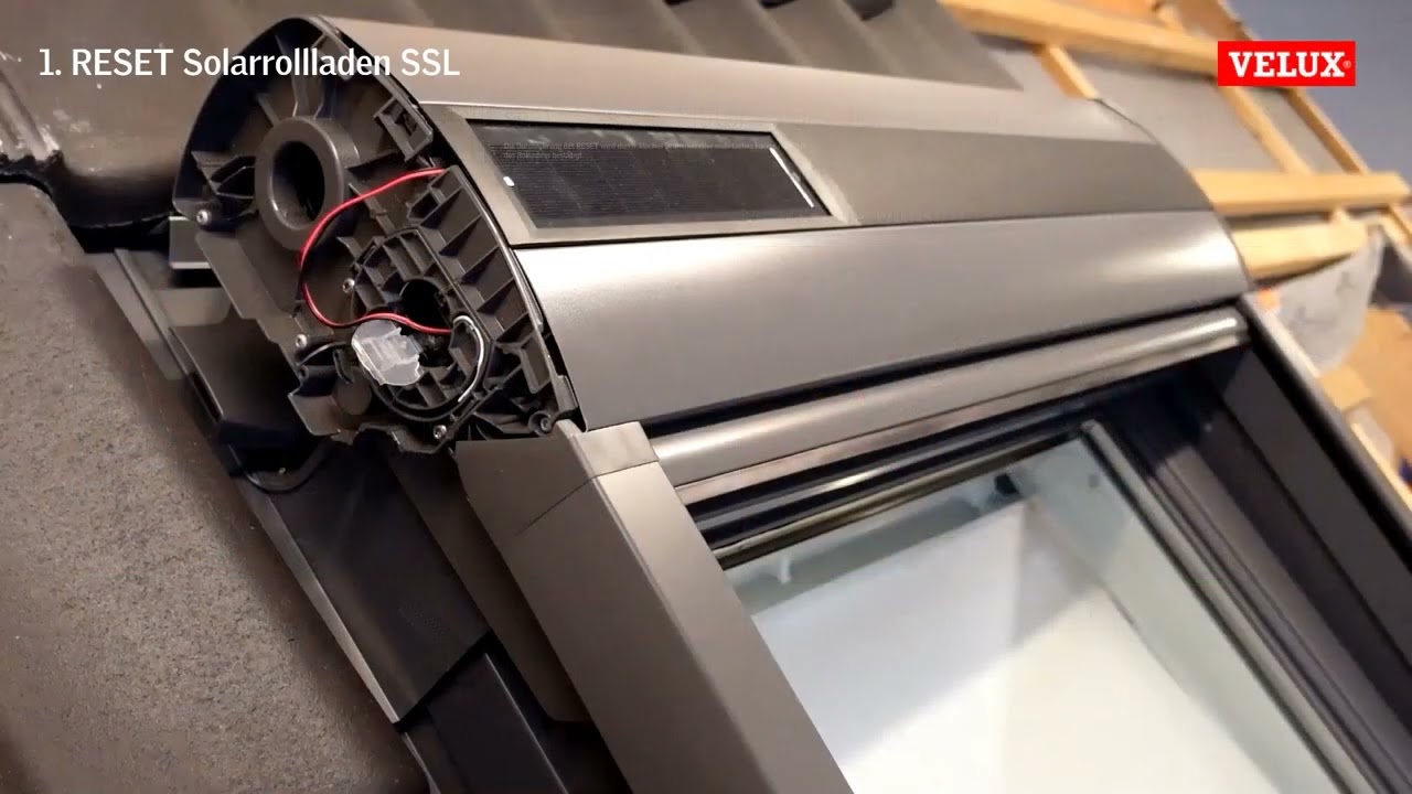 RESET an VELUX Rollläden und Markisen