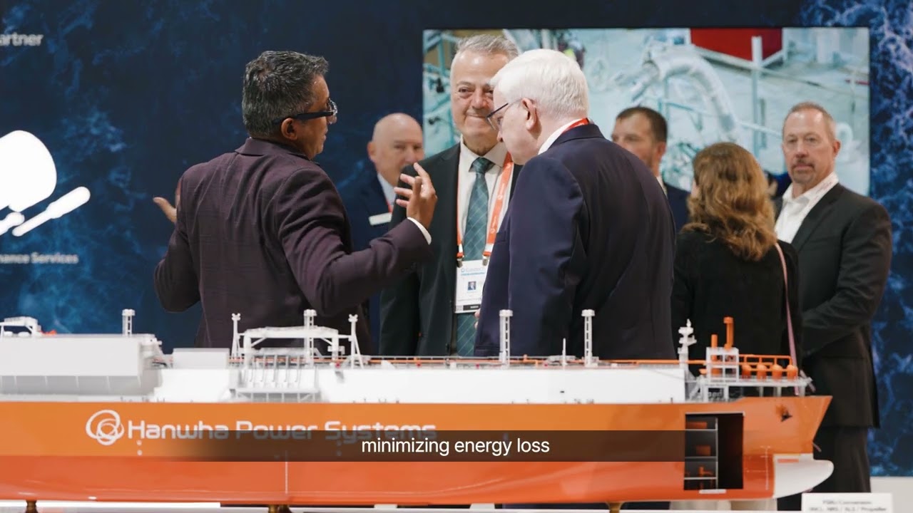 Hanwha Power Systems in Gastech 2025, Milan, Italy