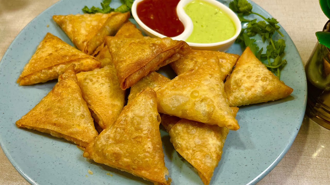 Chicken Tandoori Samosa Recipe | How To Make Chicken Samosa At Home | Ramadan lRecipes
