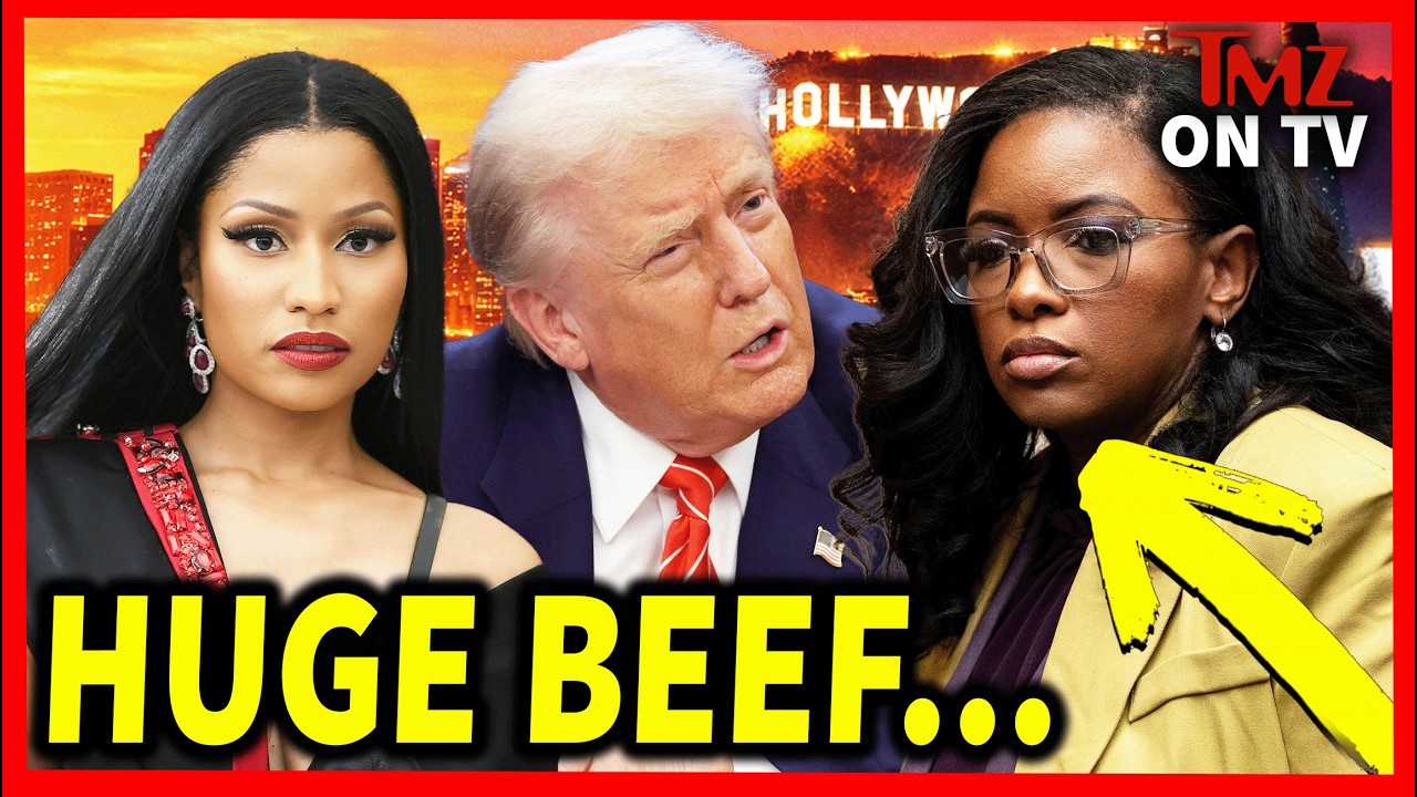 У правительства огромные разногласия с Ники Минаж!? | TMZ TV, выпуск от 04.02.2026