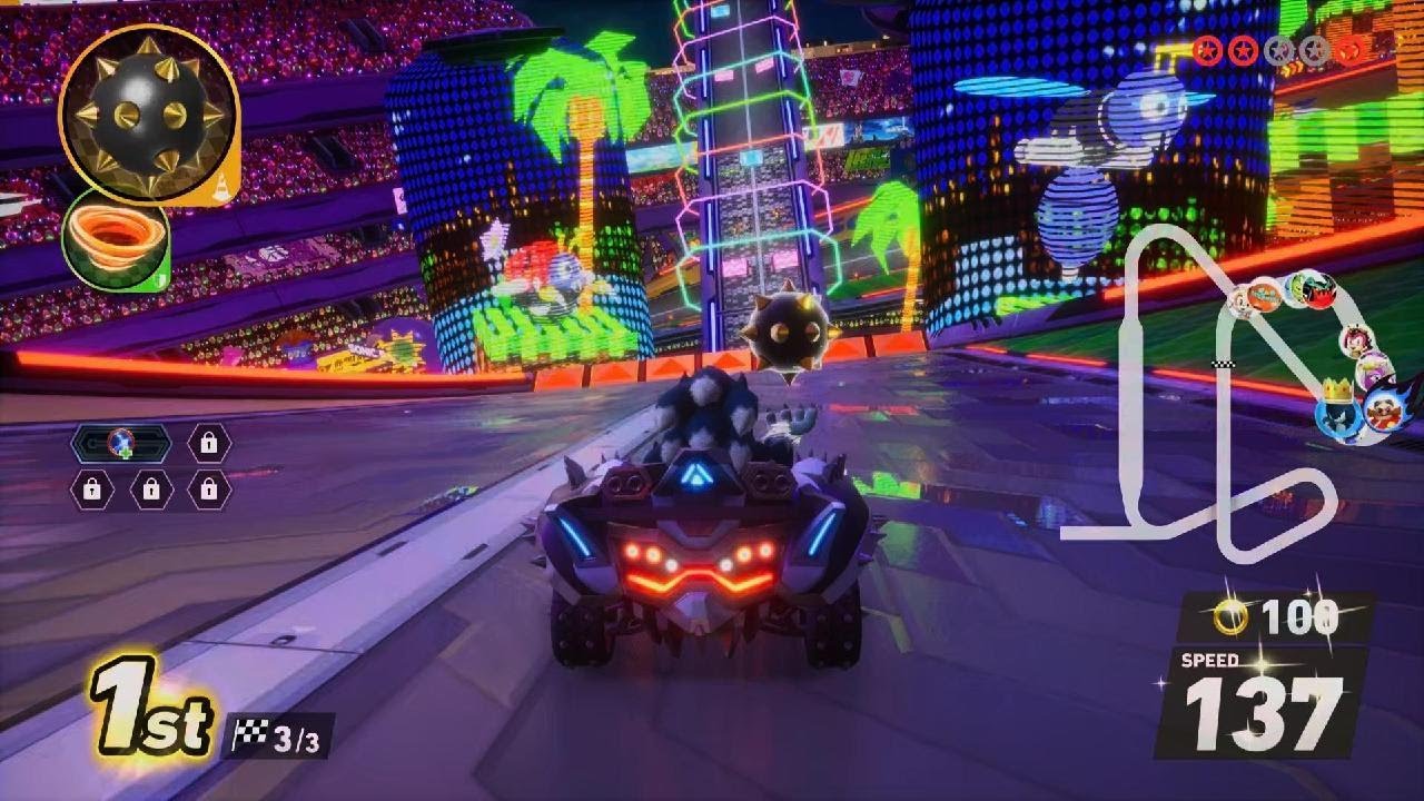 Crazy 1st race finish! Sonic Racing: CrossWorlds