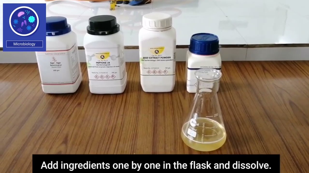 «ПРИГОТОВЛЕНИЕ ПИТАТЕЛЬНОГО БУЛЬОНА И ПИТАТЕЛЬНОГО АГАРА: ПОЛНЫЙ ПРОЦЕСС И КОЛИЧЕСТВО ИНГРЕДИЕНТОВ»