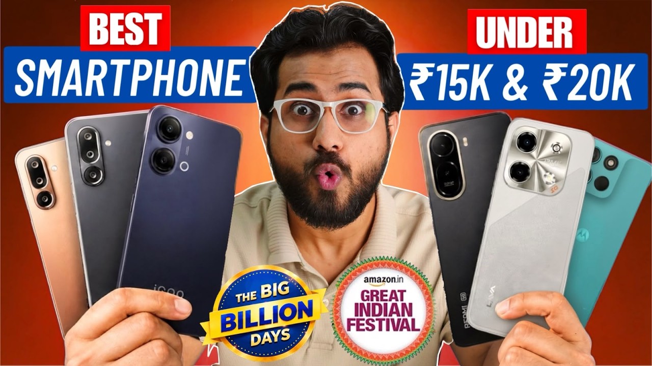 BBD Deals 🔥 Best Smartphones Under 15,000 and 20,000 | Best Phones of 2026 | Big Billion Day Sale
