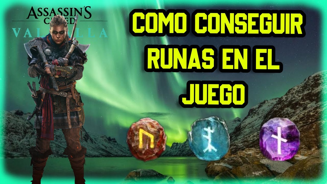 ⚡Cómo CONSEGUIR RUNAS en ASSASIN´S CREED VALHALLA⚡ GUÍA RUNAS ASSASIN´S CREED VALHALLA 😎