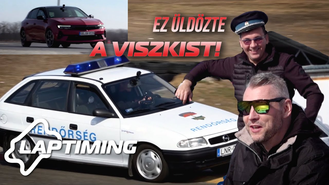 Ez üldözte a VISZKIST! - Opel Astra rendőrautó vs. Opel Astra 2022