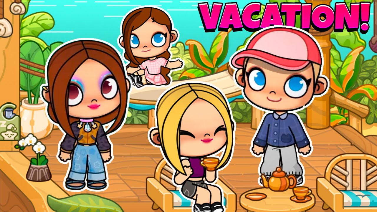 Ура мы в Путешествии Аватар Ворлд Истории 🏝️ | Vacation in Avatar World Story 💖