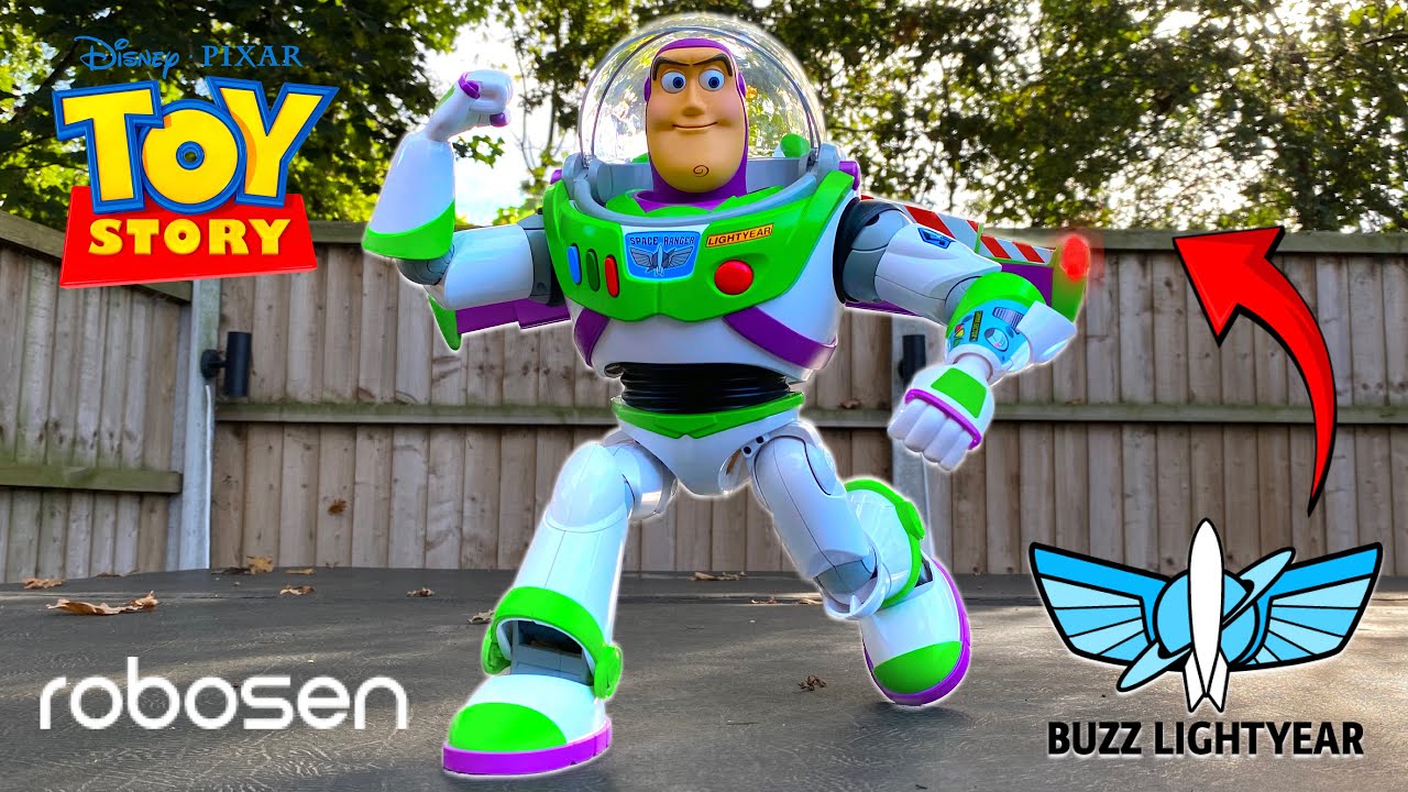 The Worlds FIRST Real BUZZ LIGHTYEAR Robosen TOY STORY Interactive Robot Review