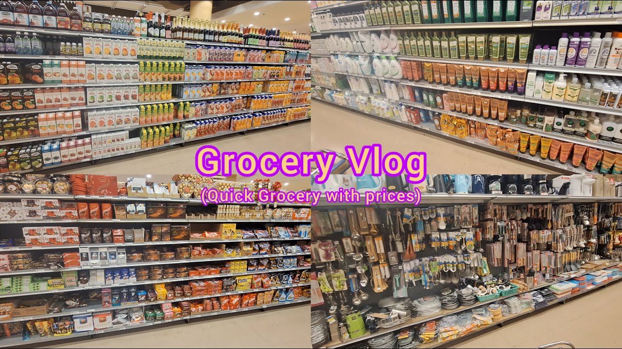 Grocery shopping | Quick grocery and tour with prices
