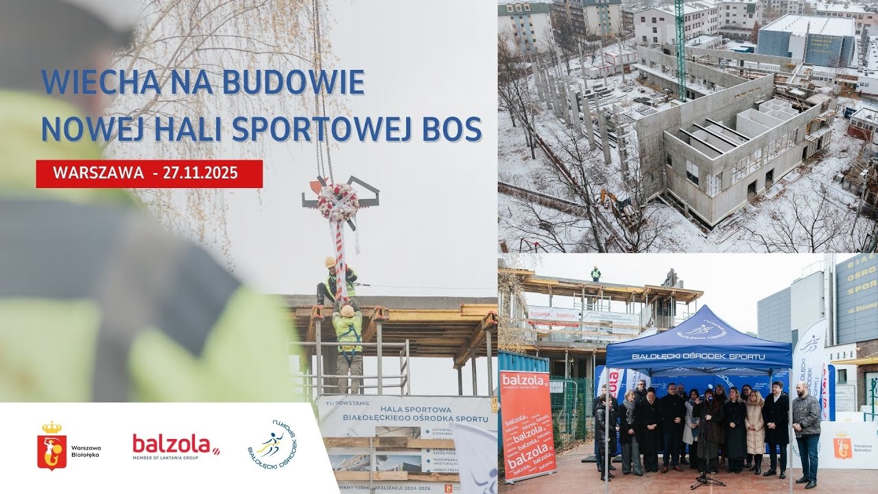🏗️ Wiecha na Hali Sportowej Białołęki &ndash; Nowy obiekt dla 2000 uczni&oacute;w! 🤸&zwj;♂️