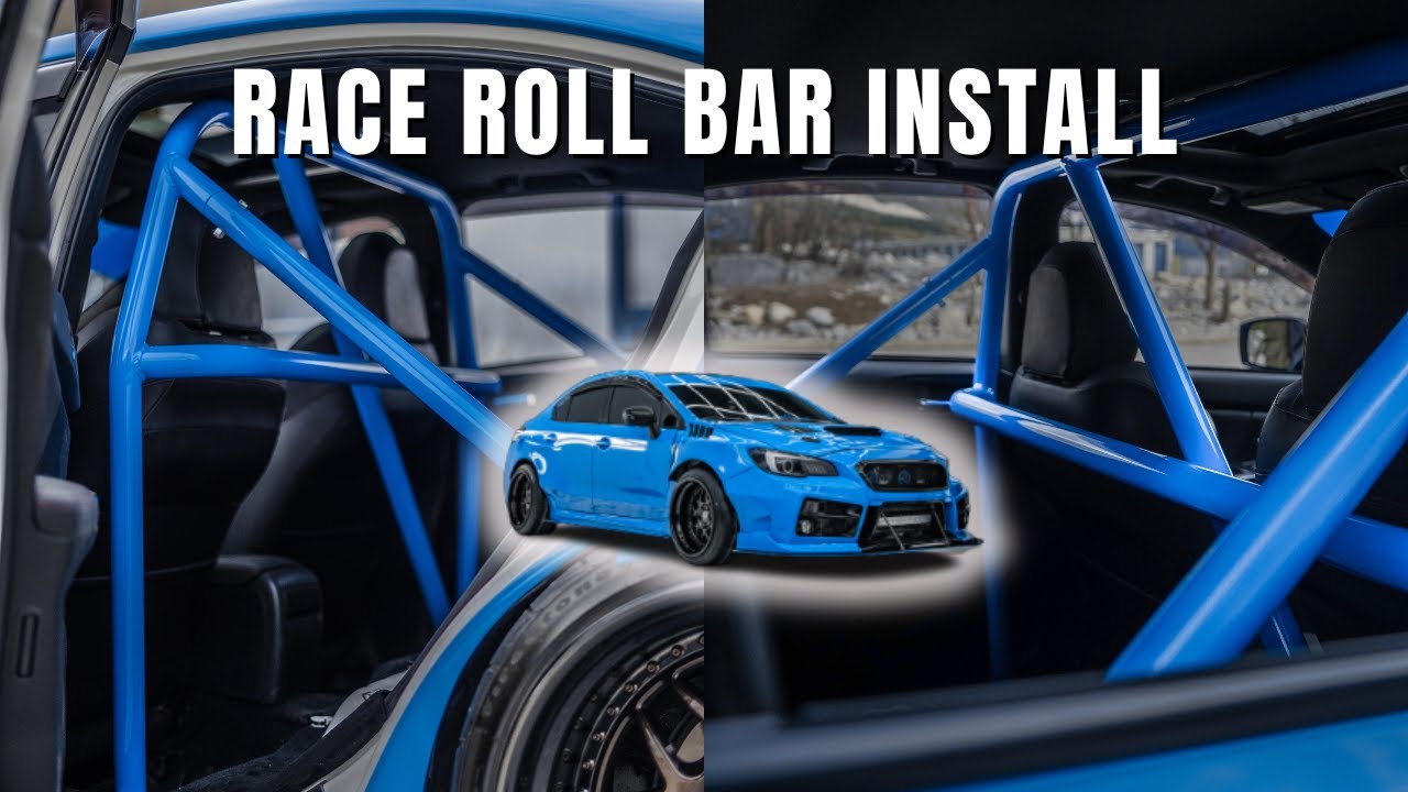 Race Roll Bar Install | Subaru WRX