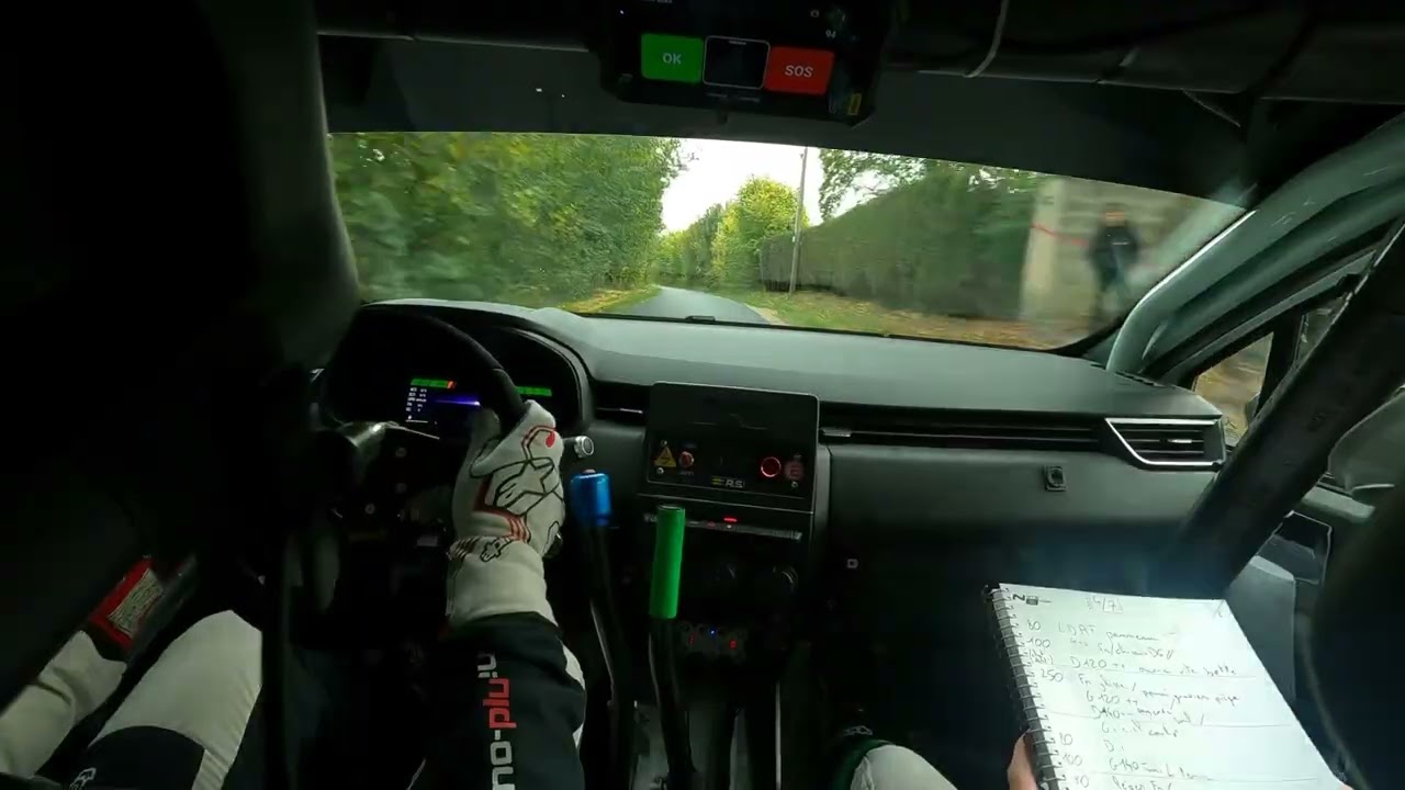 ES 7 Finale de la coupe de France des rallyes 2025 AUVERT-BÉLIVIER