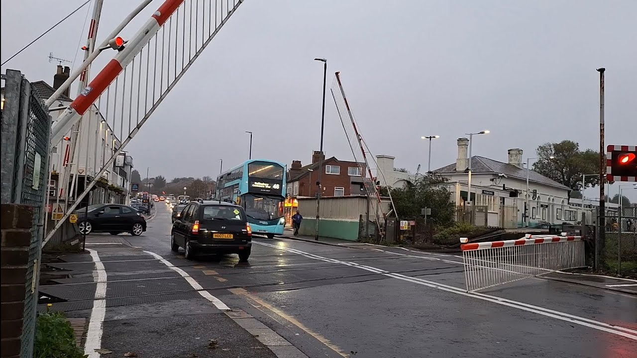 *Barrier failed to rise* (Malfunction) Portslade level crossing in West sussex