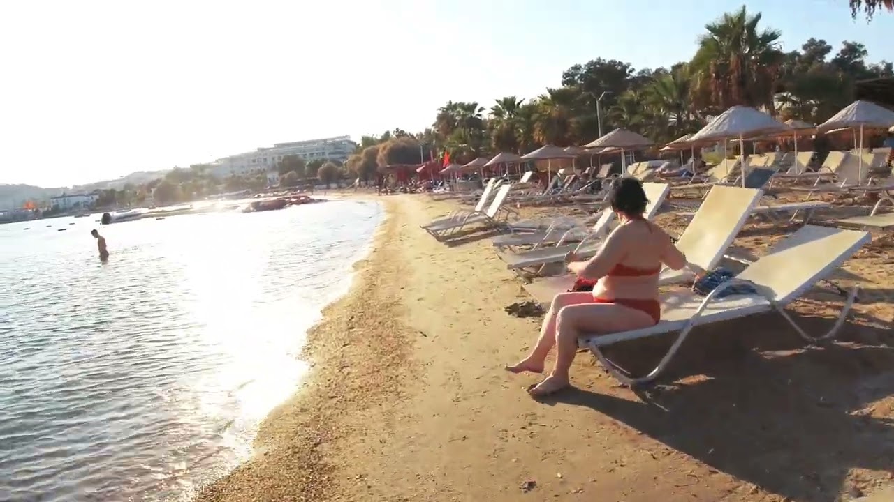 G&uuml;mbet beach walking tour Bodrum T&uuml;rkiye