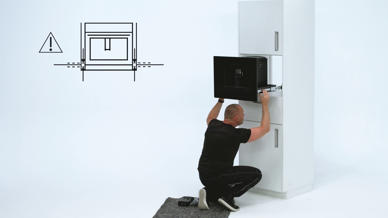 How to install your AEG Coffee Machine