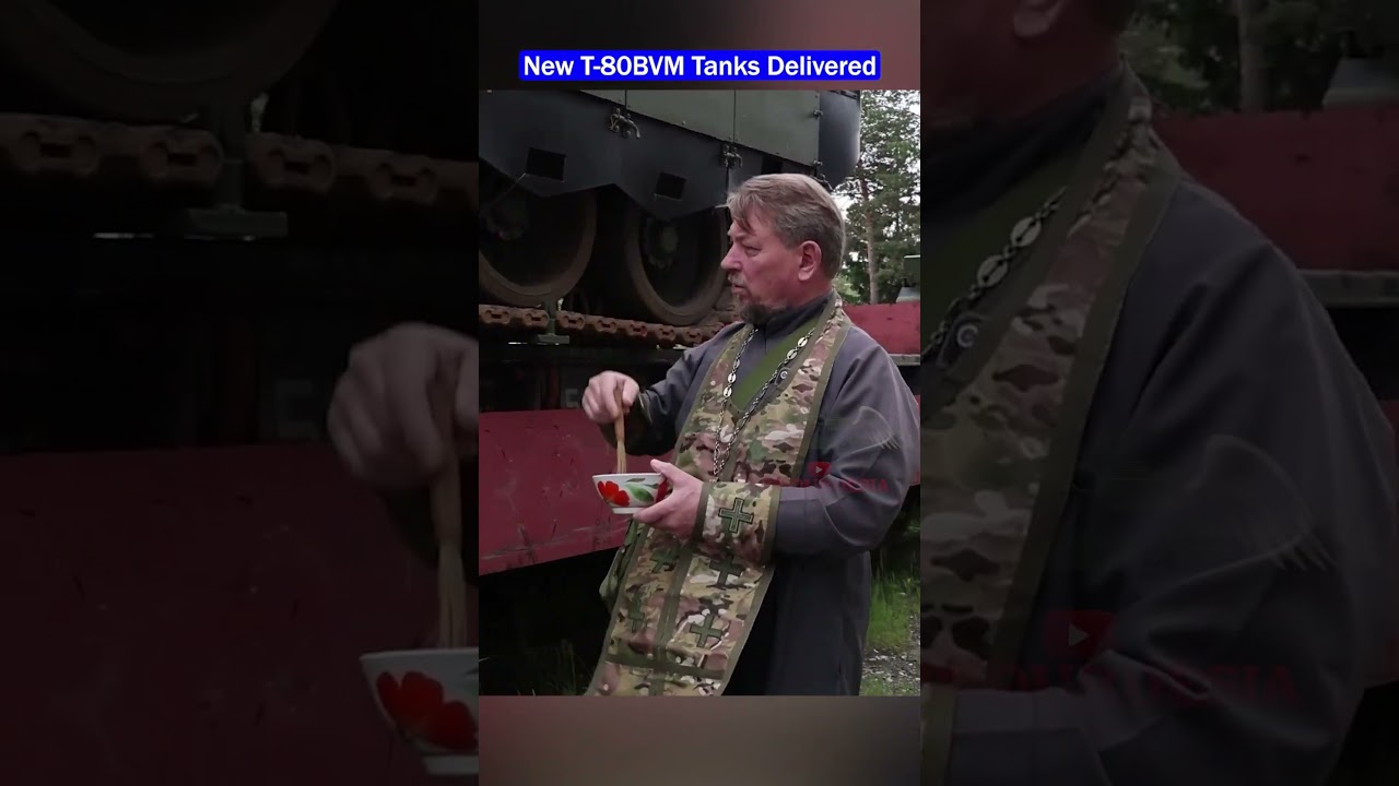 New T-80BVM Tanks Delivered with Cope Cages and Armor Upgrades!