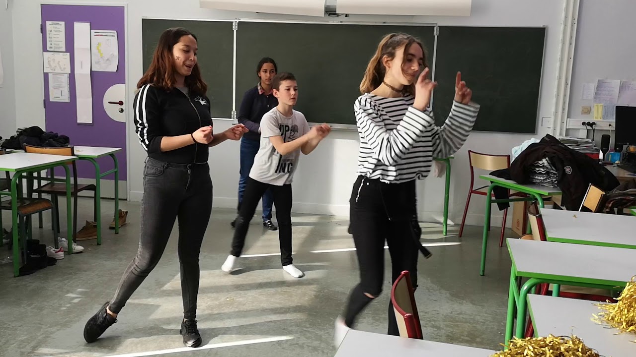 Flashmob 30 ans du collège Mozart