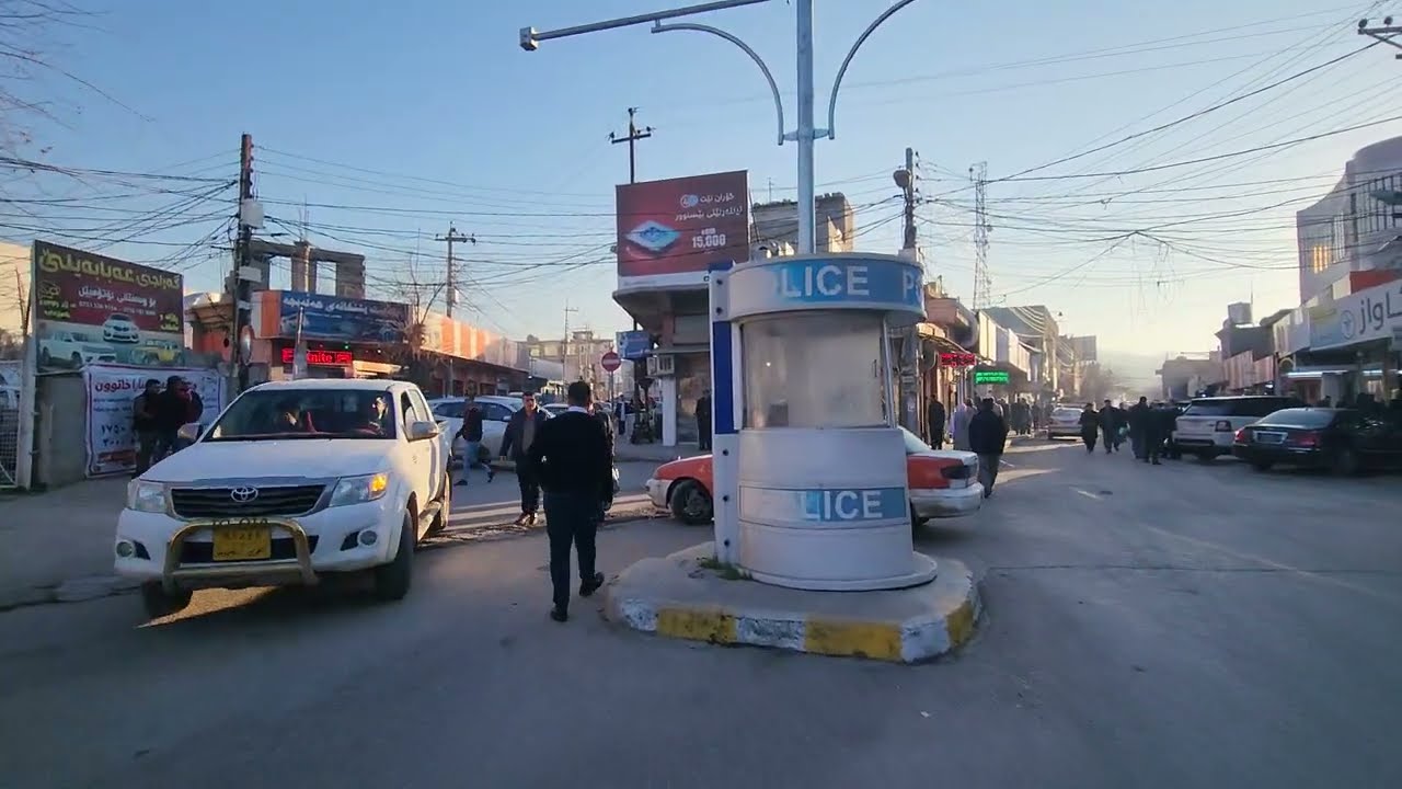 Walking tour of Old Halabja city