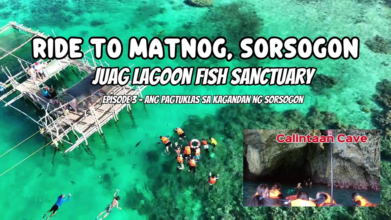 Explore the beauty of  Juag lagoon Fish Sanctuary and Calintaan Cave. 