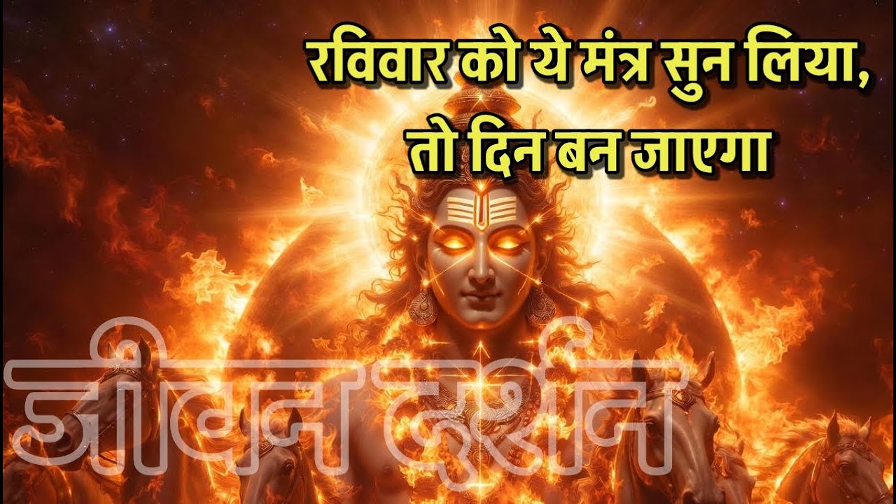 रविवार को ये मंत्र सुन लिया, तो दिन बन जाएगा | ॐ घृणि सूर्याय नमः ☀️