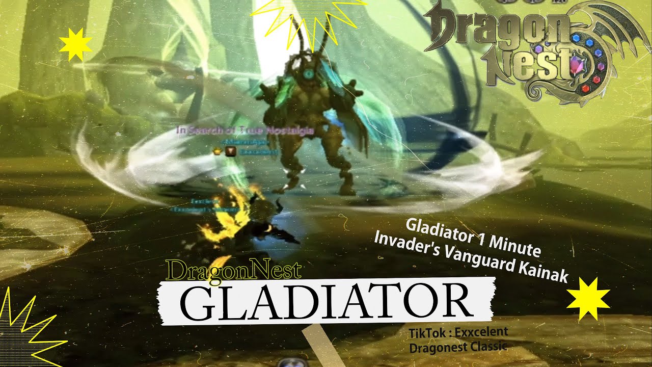 Gladiator 1 Minute Invader's Vanguard Kainak | Exxcelent Farmer build
