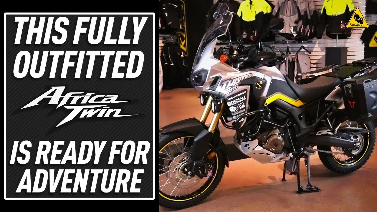 Outfitting the Honda Africa Twin for Adventure | TwistedThrottle.com
