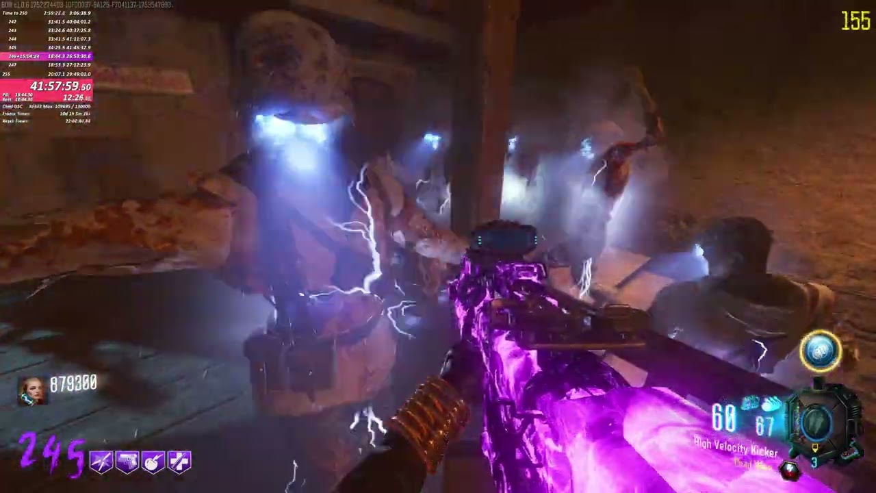 Der Eisendrache Round 255 Speedrun Classics (47:04:40) w 255 dogs