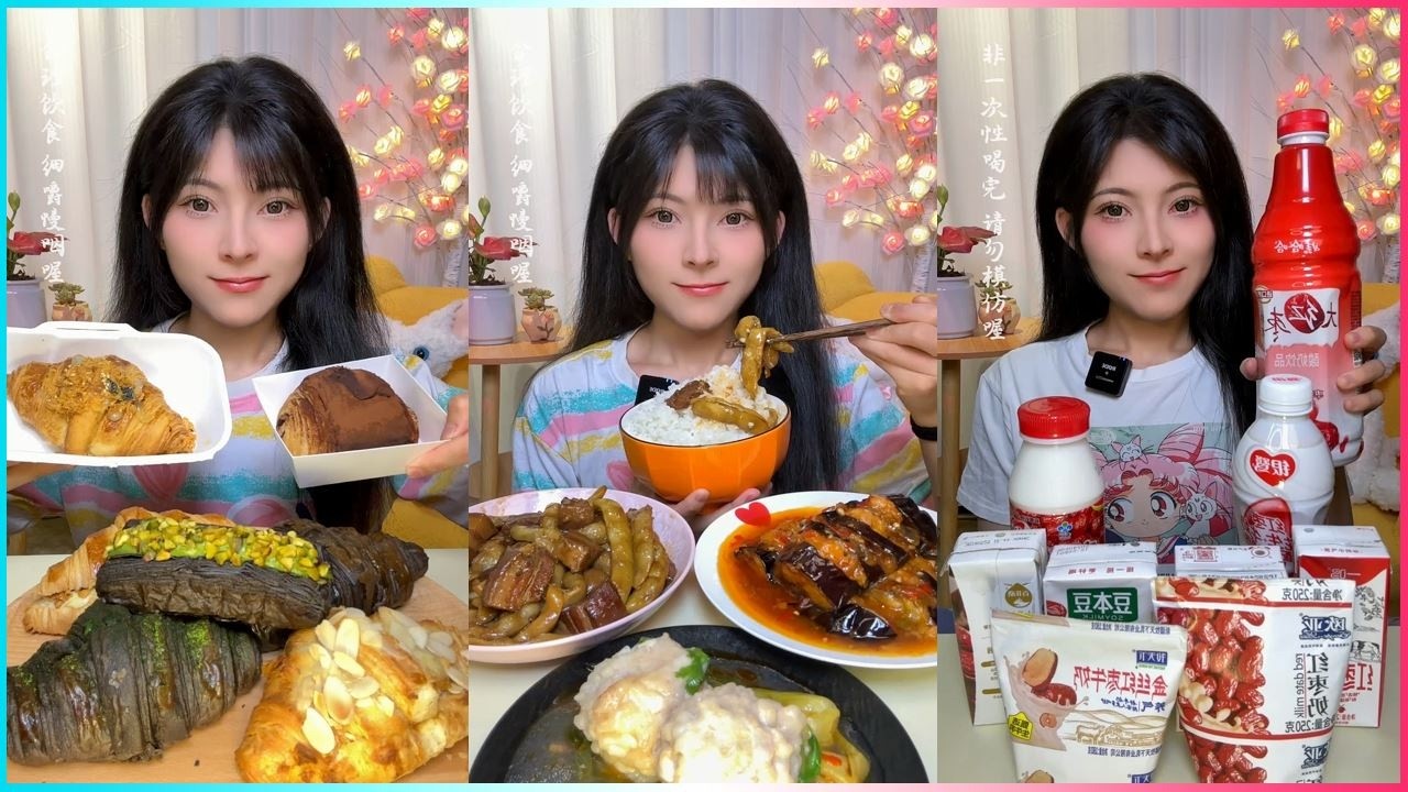 ASMR เสียงกินกรุบกรอบ 먹방 サクサク リアル音 Crunchy Mukbang (No Talking)🔥 vlog3